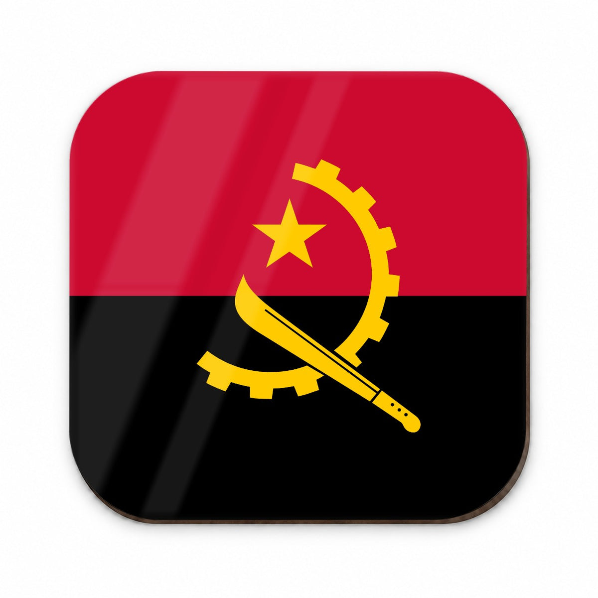 Angola Country Flag Fridge Magnet