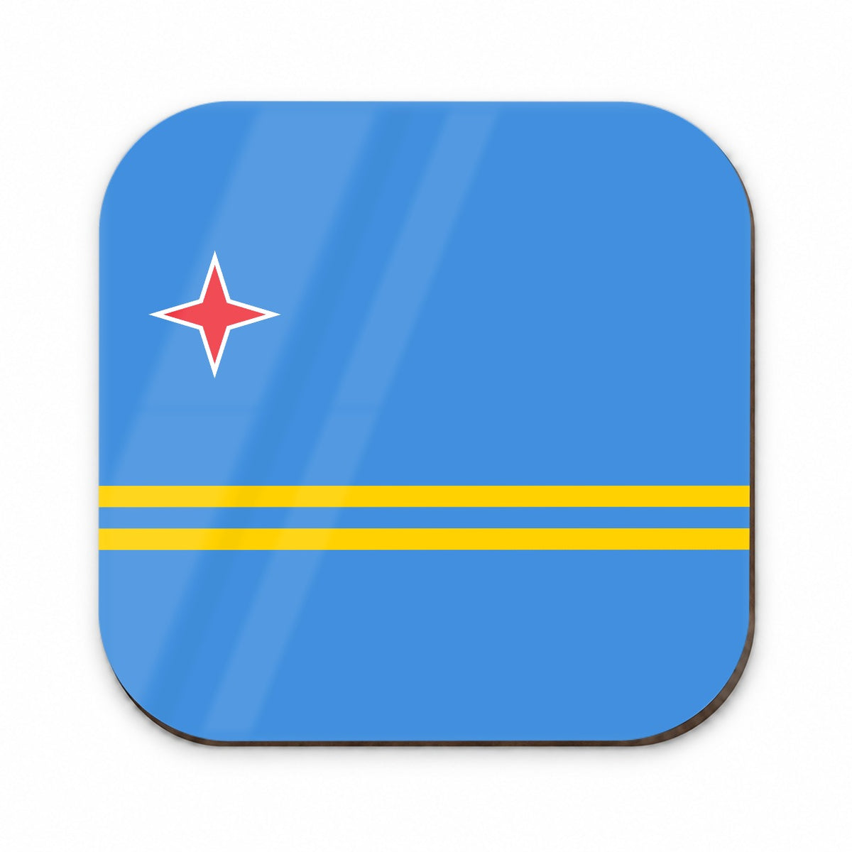 Aruba Country Flag Fridge Magnet