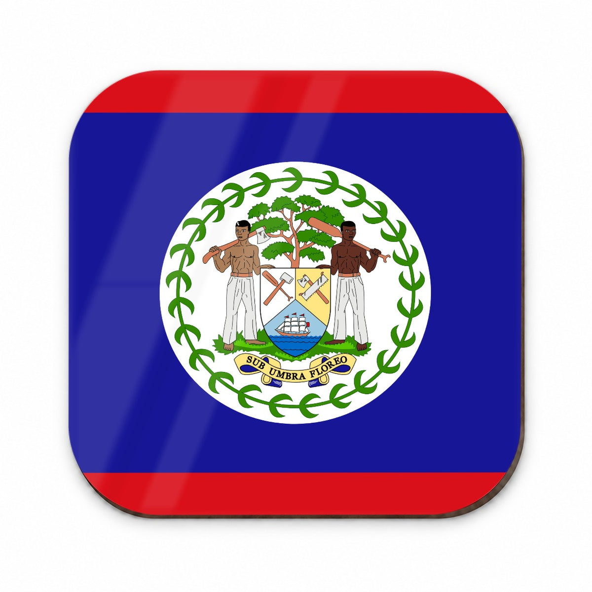 Belize Country Flag Fridge Magnet