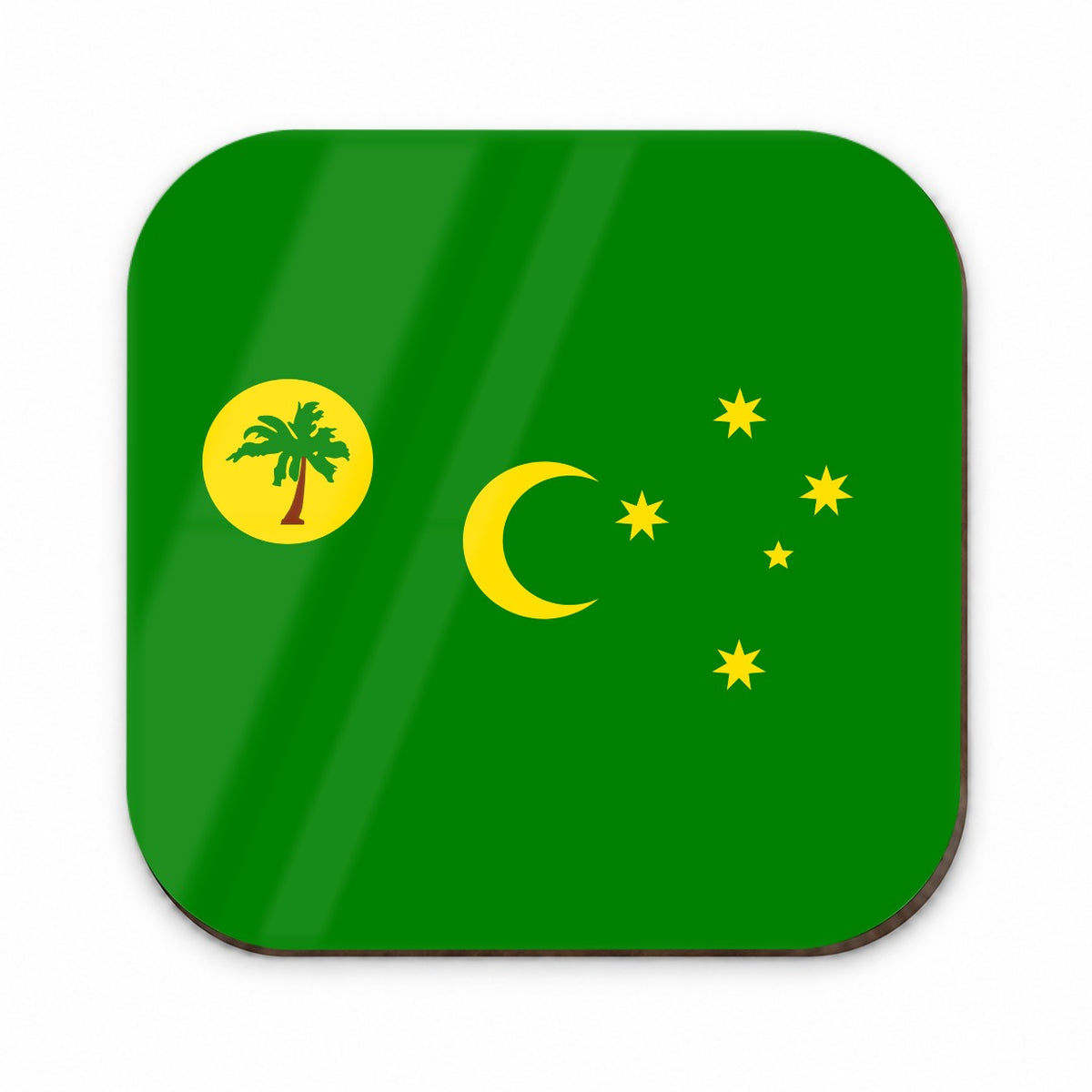 Cocos (Keeling) Islands Country Flag Fridge Magnet