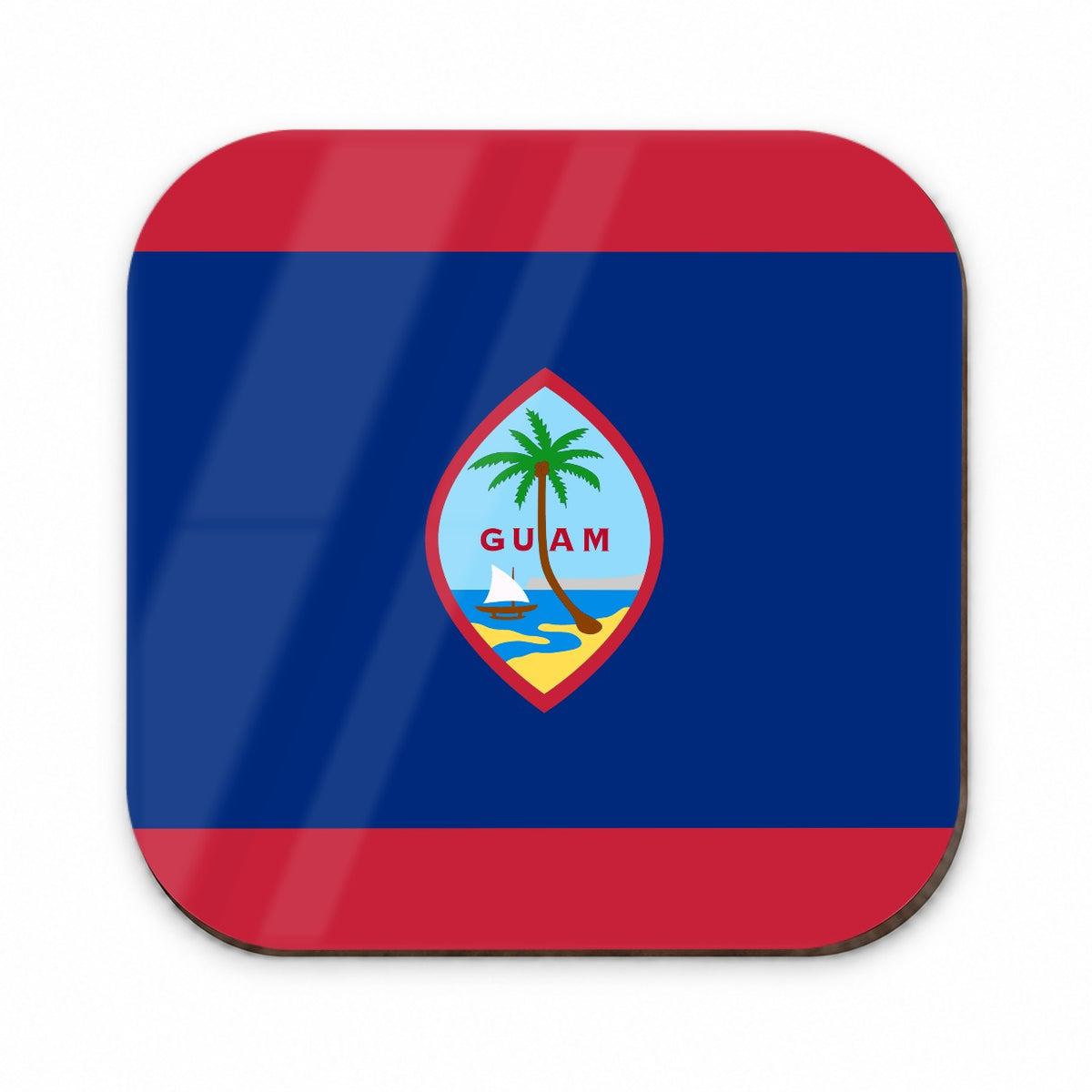 Guam Country Flag Fridge Magnet
