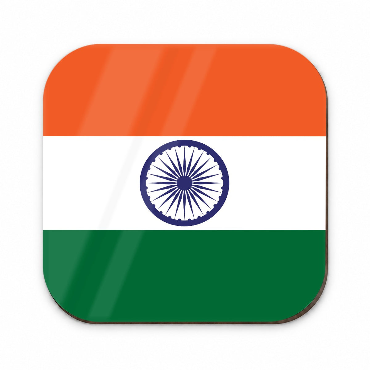 India Country Flag Fridge Magnet