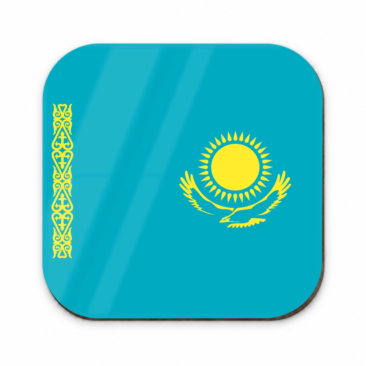 Kazakhstan Country Flag Fridge Magnet