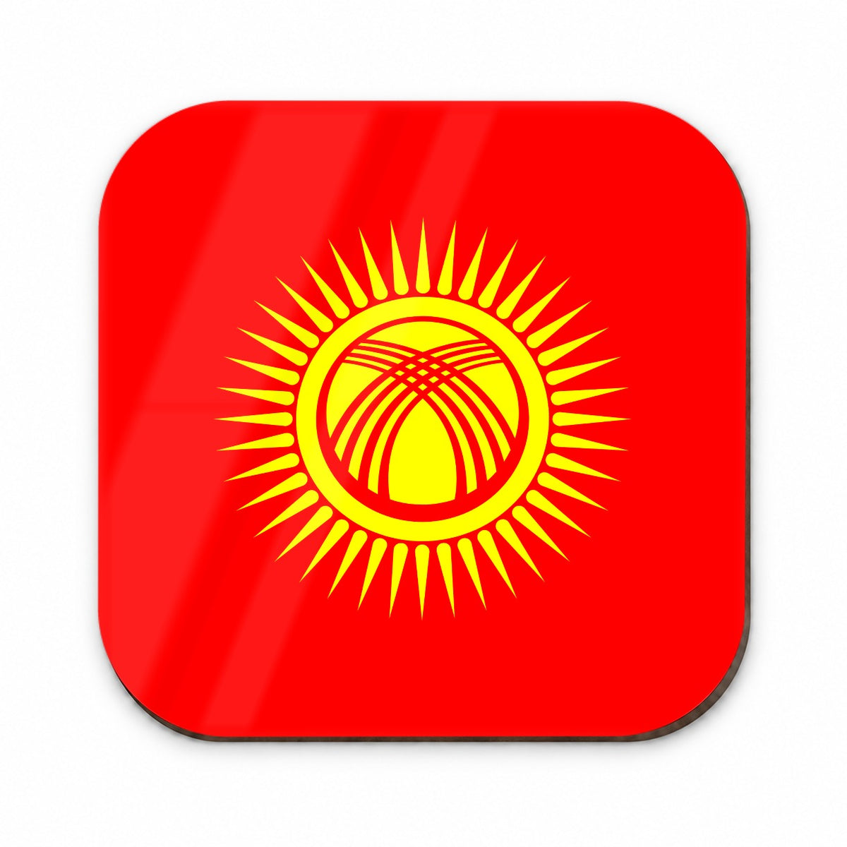 Kyrgyzstan Country Flag Fridge Magnet