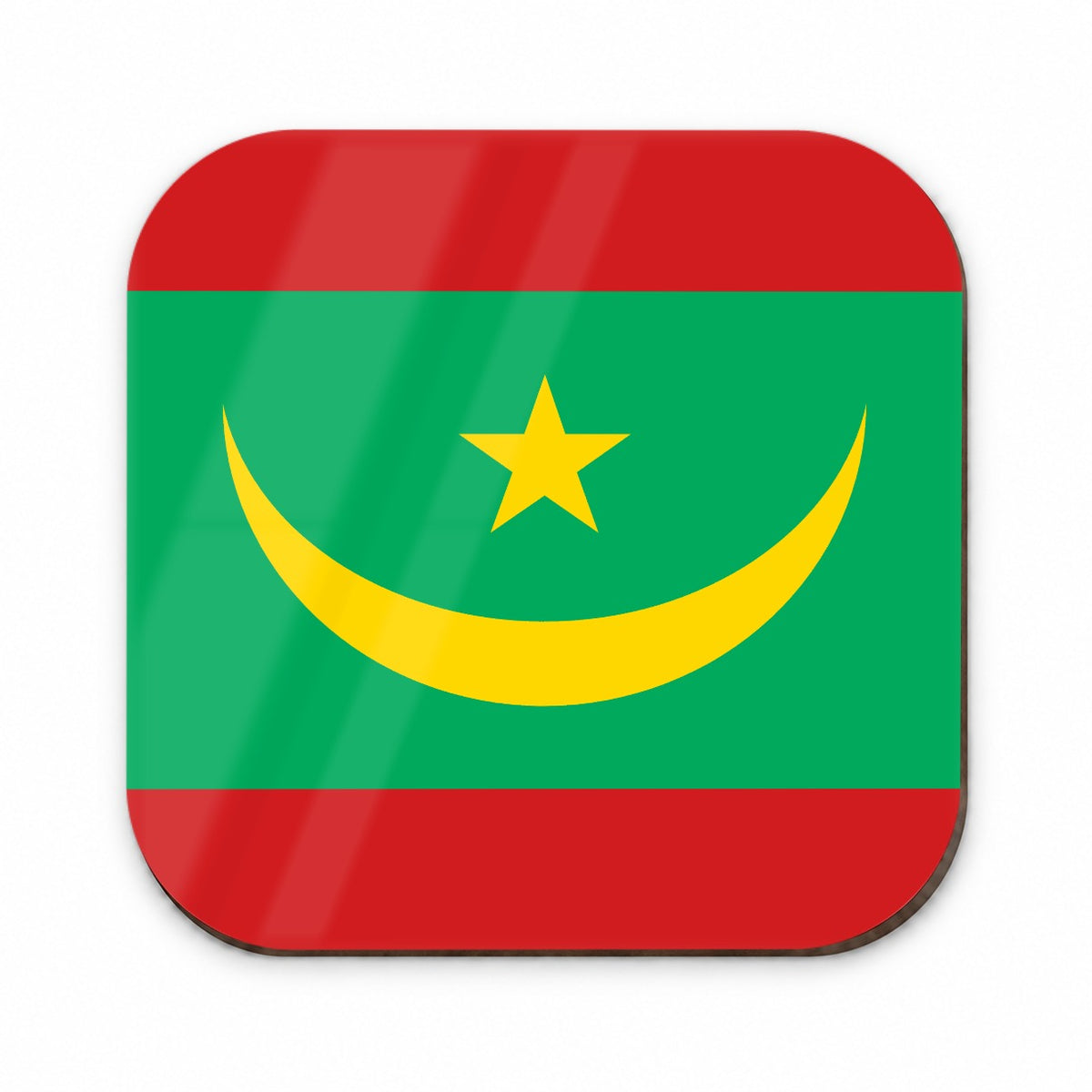 Mauritania Country Flag Fridge Magnet