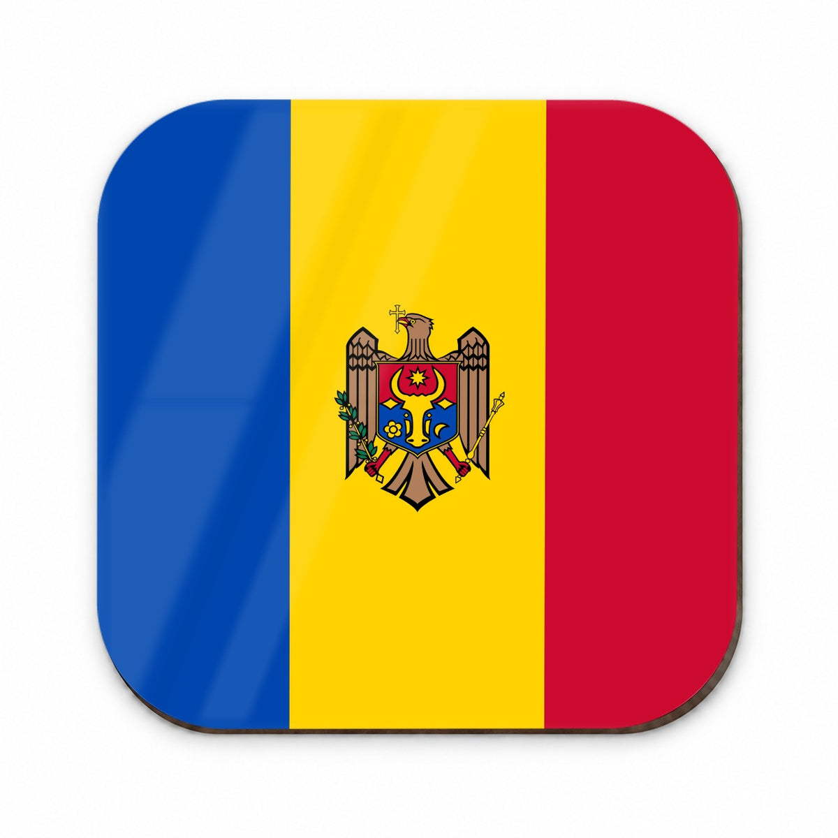 Moldova Country Flag Fridge Magnet