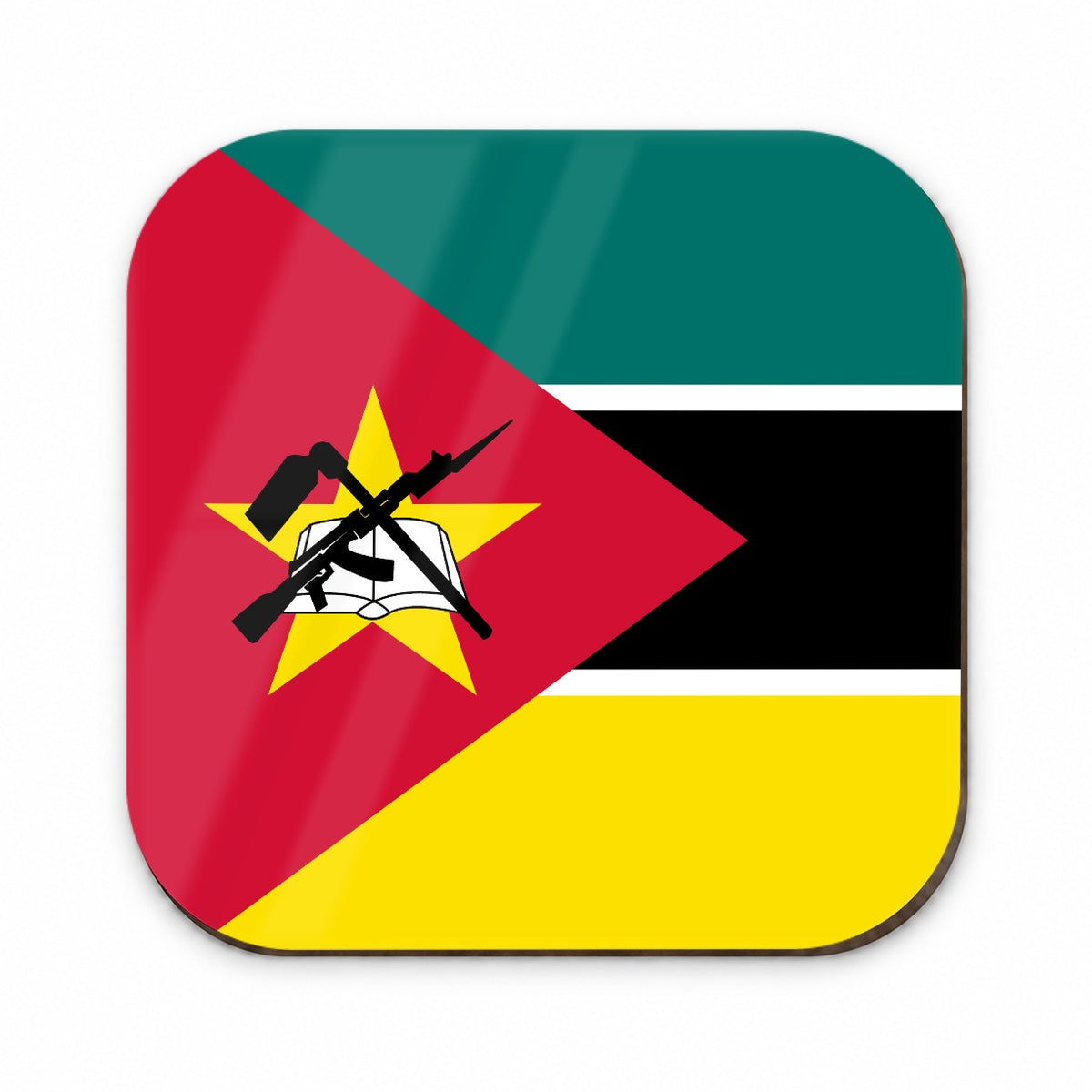 Mozambique Country Flag Fridge Magnet