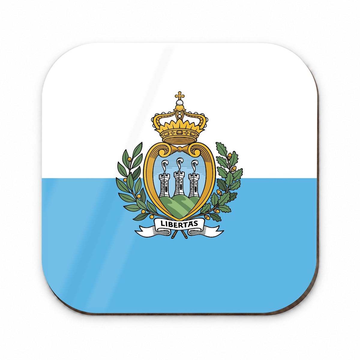 San Marino Country Flag Fridge Magnet