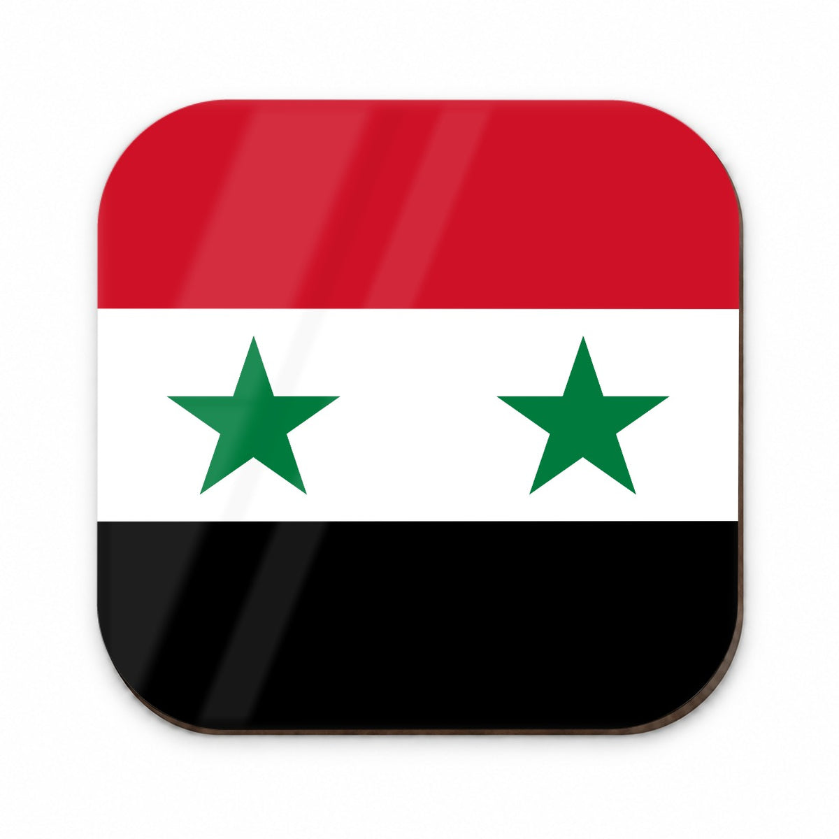 Syrian Arab Republic Country Flag Fridge Magnet