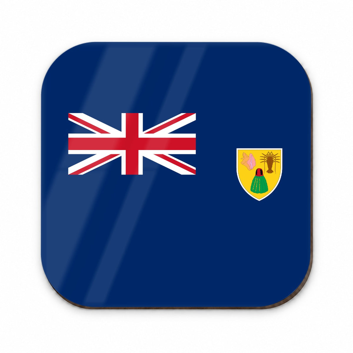 Turks and Caicos Islands Country Flag Fridge Magnet
