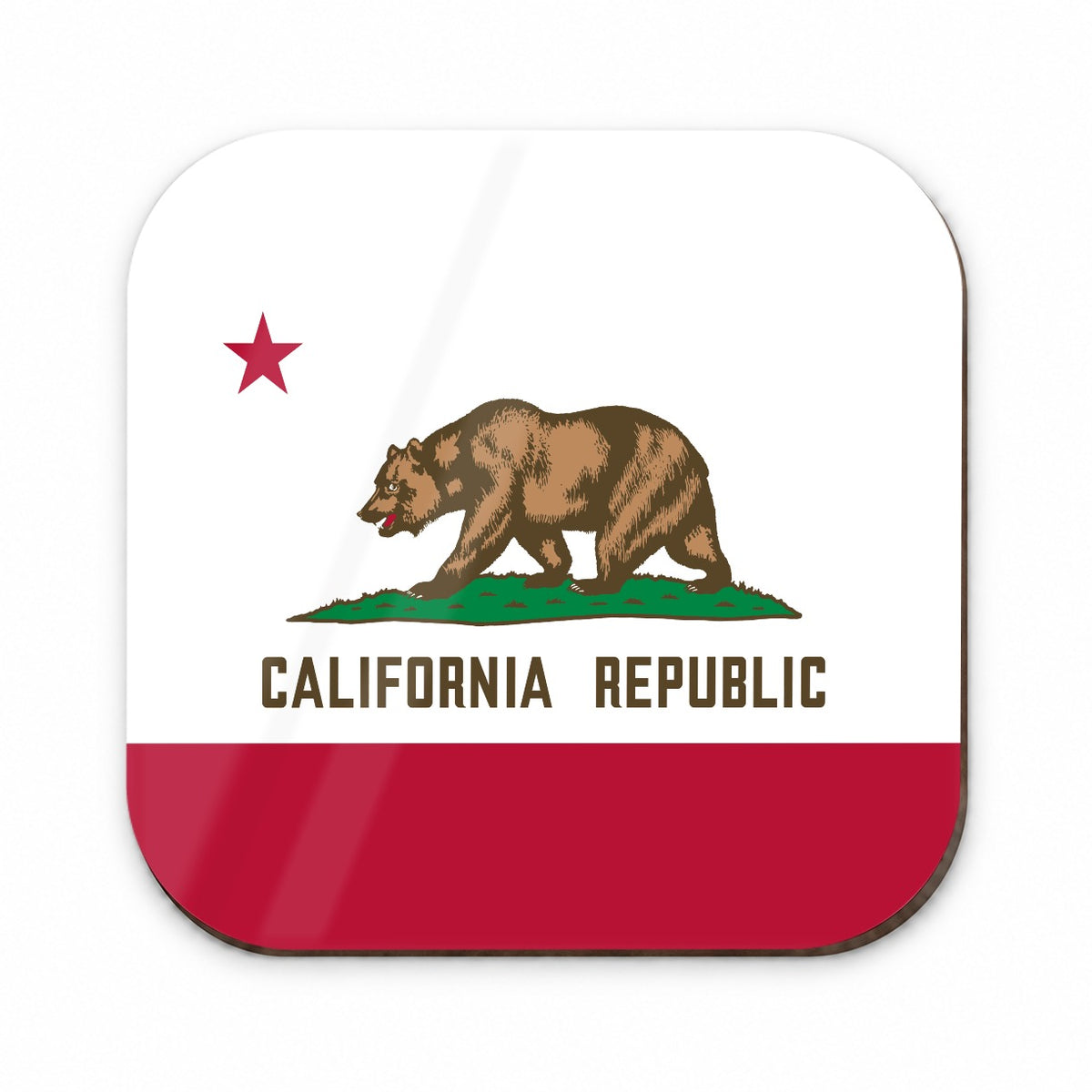 California CA State Flag Fridge Magnet