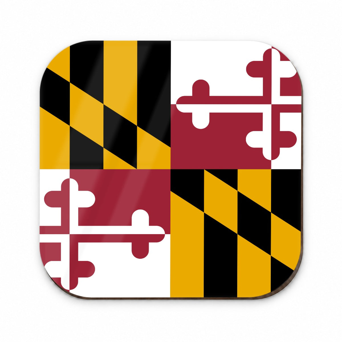 Maryland MD State Flag Fridge Magnet