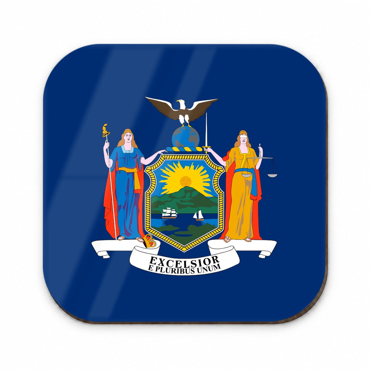 New York NY State Flag Fridge Magnet