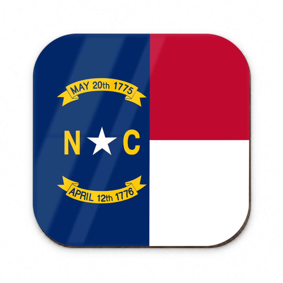 North Carolina State Flag Fridge Magnet
