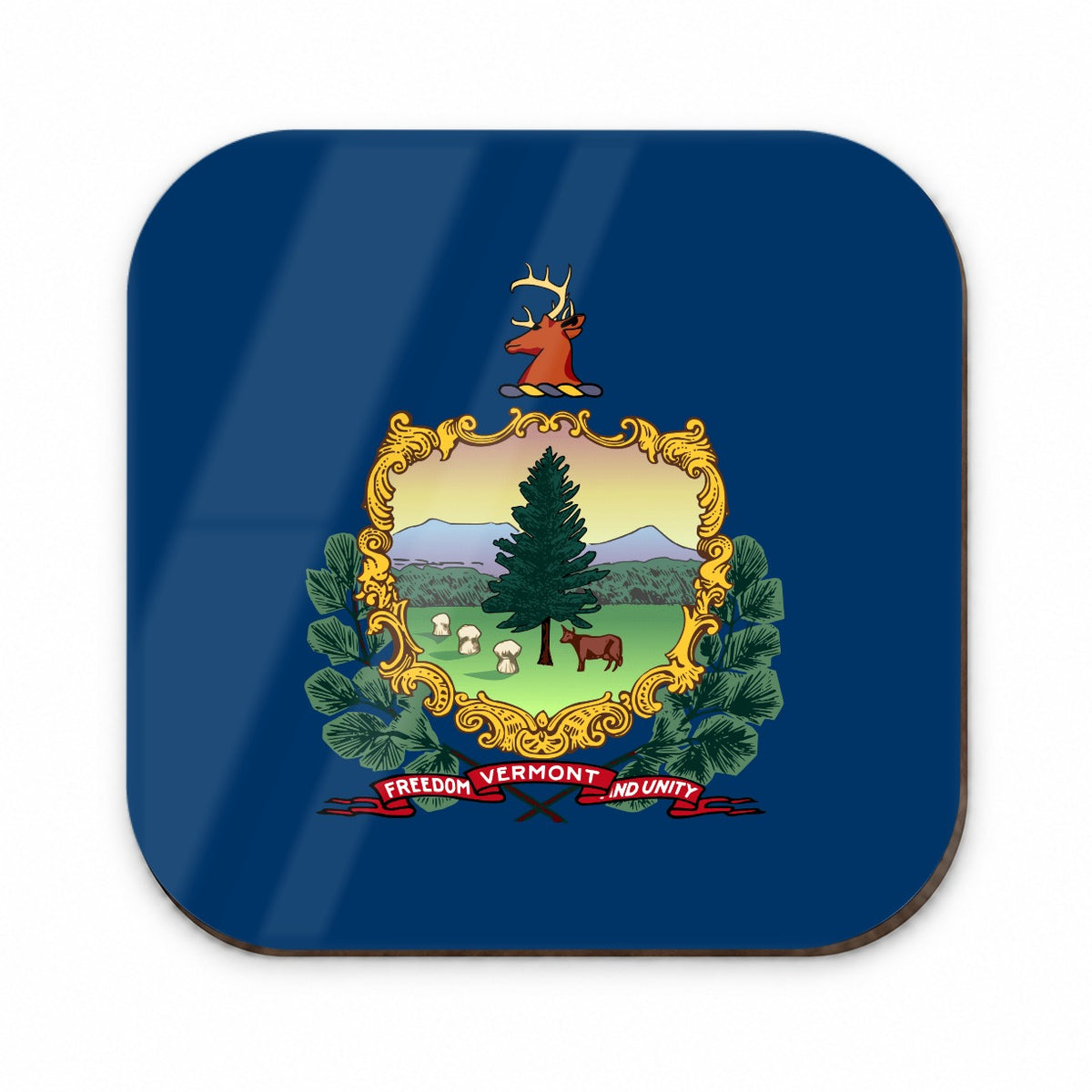 Vermont VT State Flag Fridge Magnet