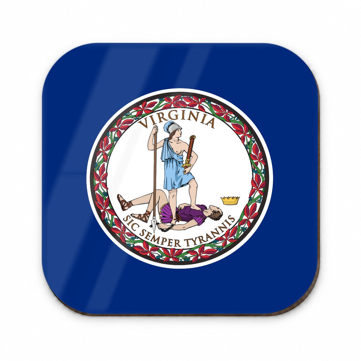 Virginia VA State Flag Fridge Magnet