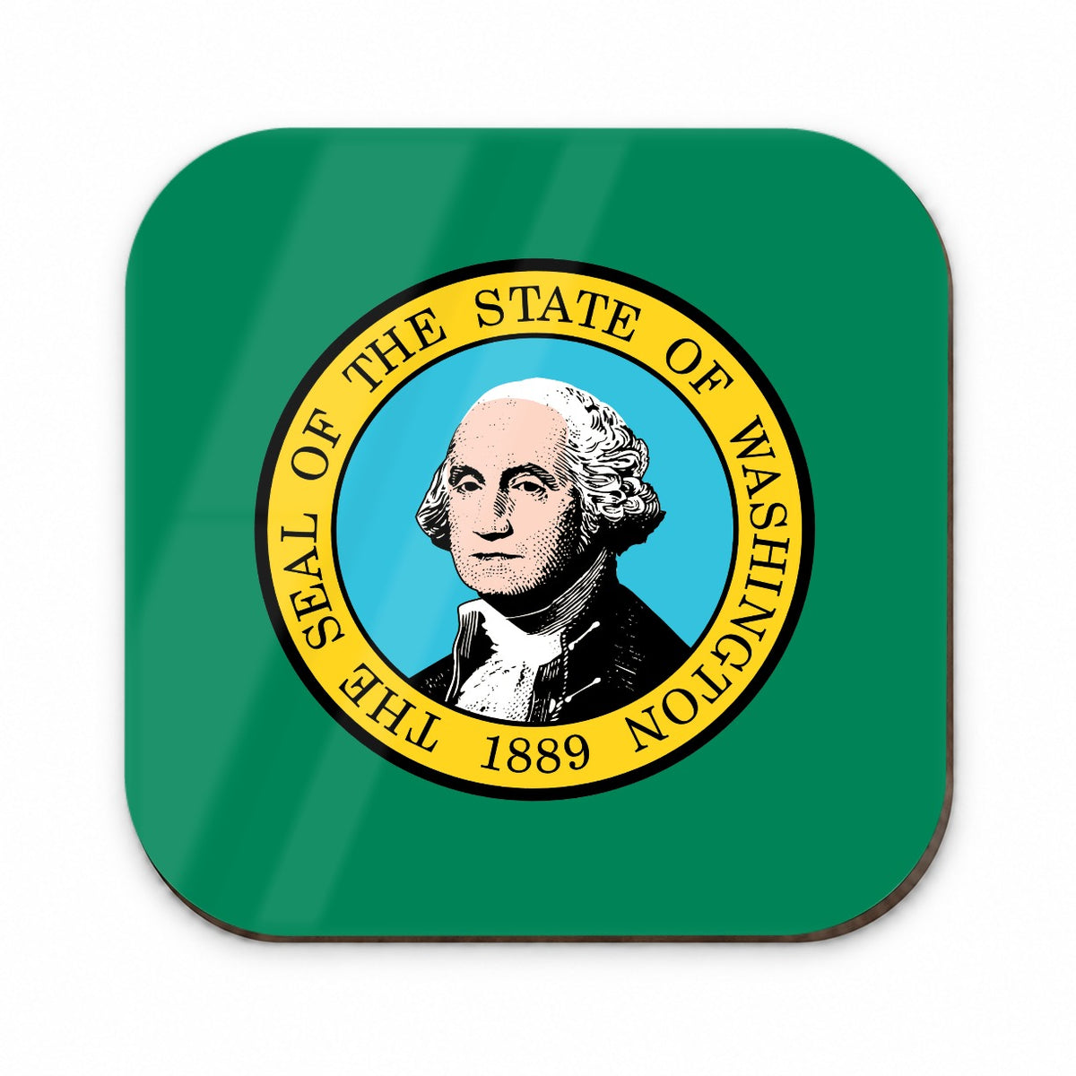 Washington WA State Flag Fridge Magnet
