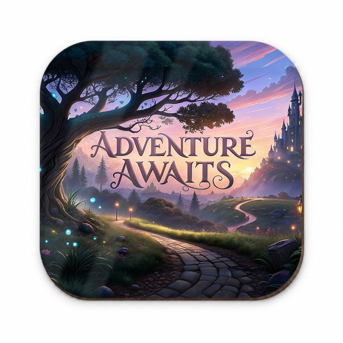 Adventure Awaits Fantasy World Fridge Magnet
