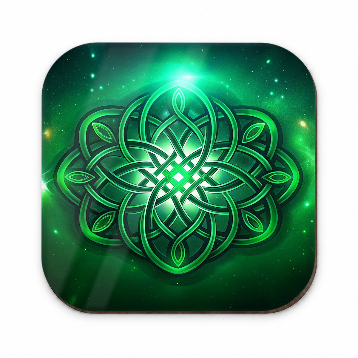 Celtic Knot Irish Eternity Love Green Fridge Magnet