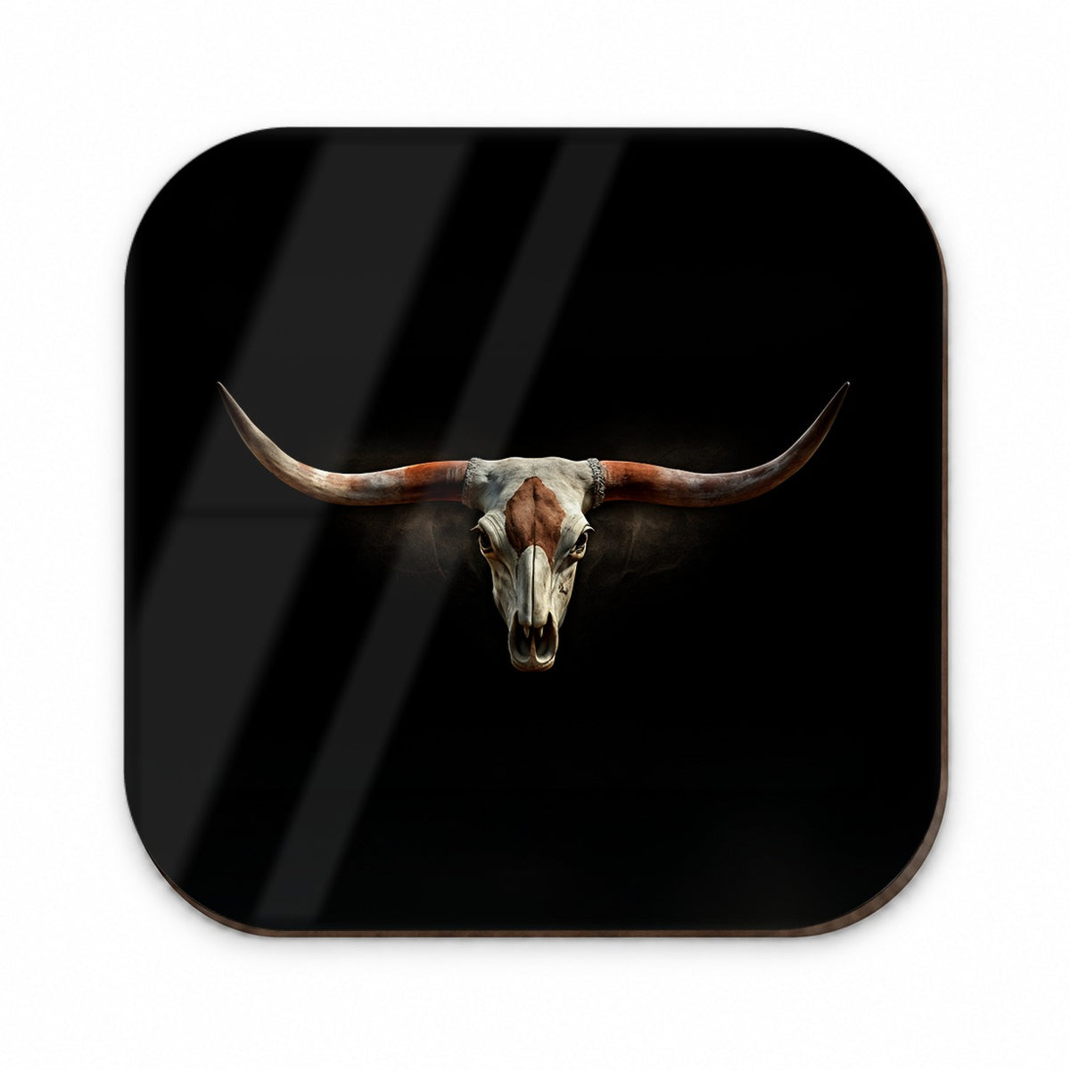Longhorn Cattle Skull Fridge Magnet