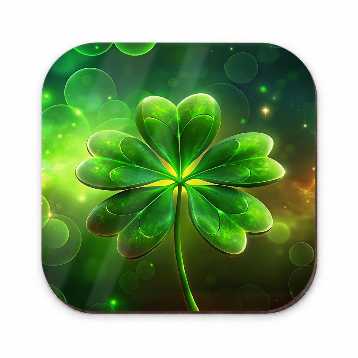 Lucky Irish Five Leaf Clover Fridge Magnet