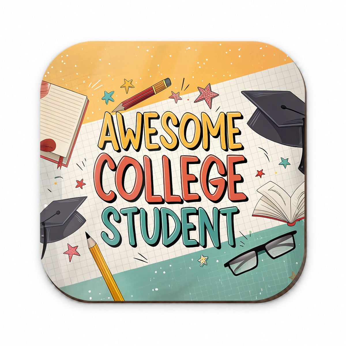 Awesome College Student Graduation Inspirational Fridge Magnet