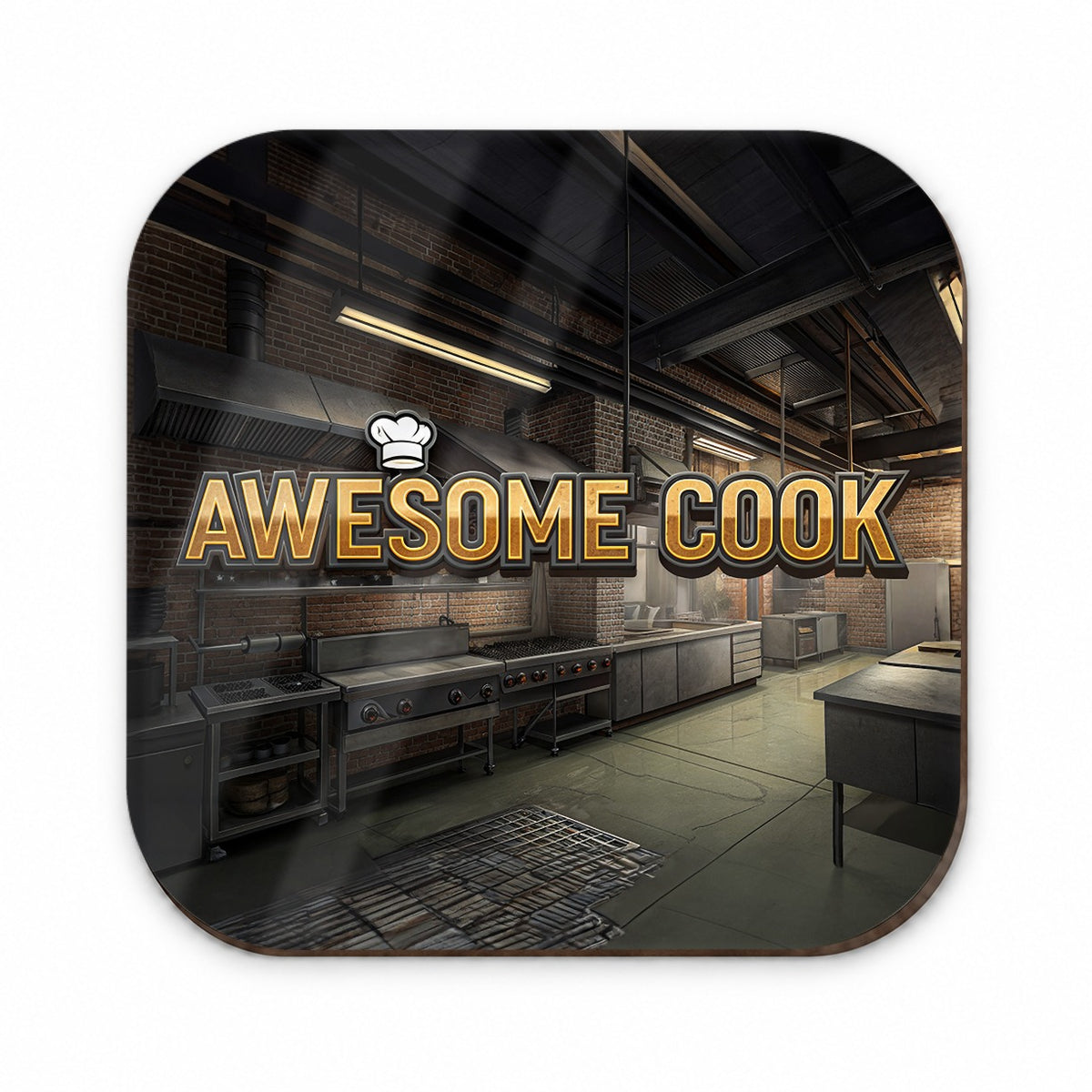 Awesome Cook Inspirational Industrial Kitchen Fridge Magnet