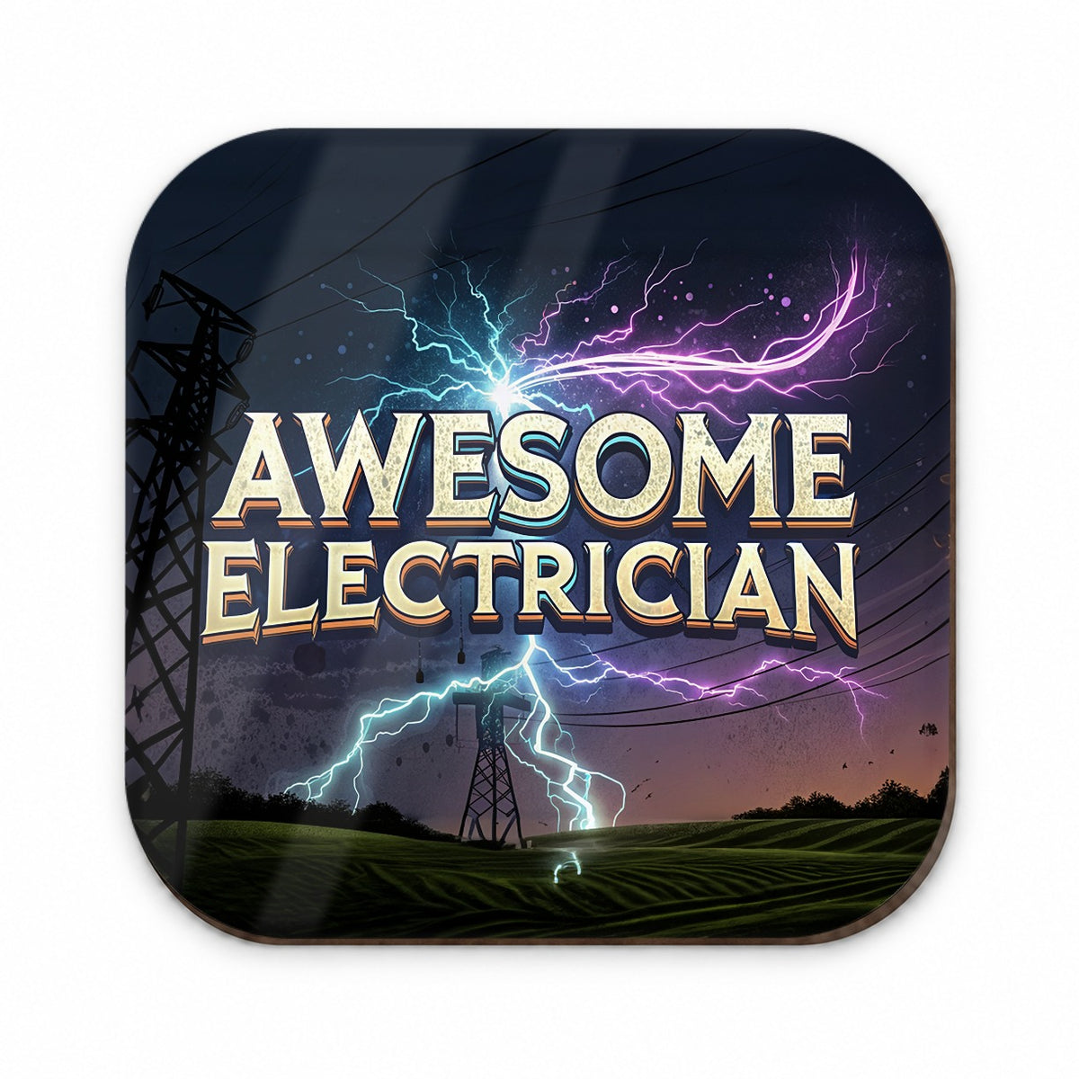 Awesome Electrician Inspirational Fridge Magnet