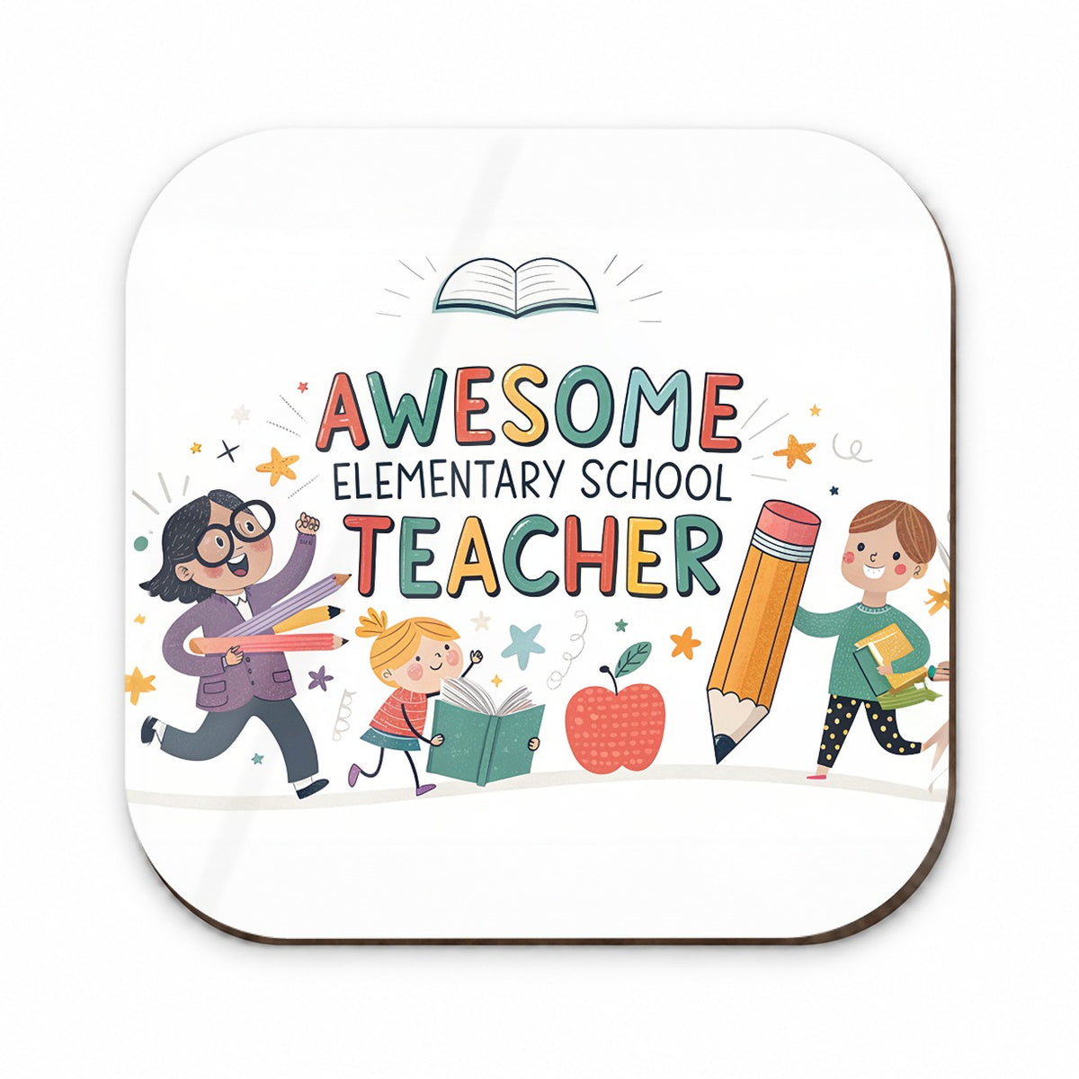 Awesome Elementary School Teacher Inspirational Fridge Magnet