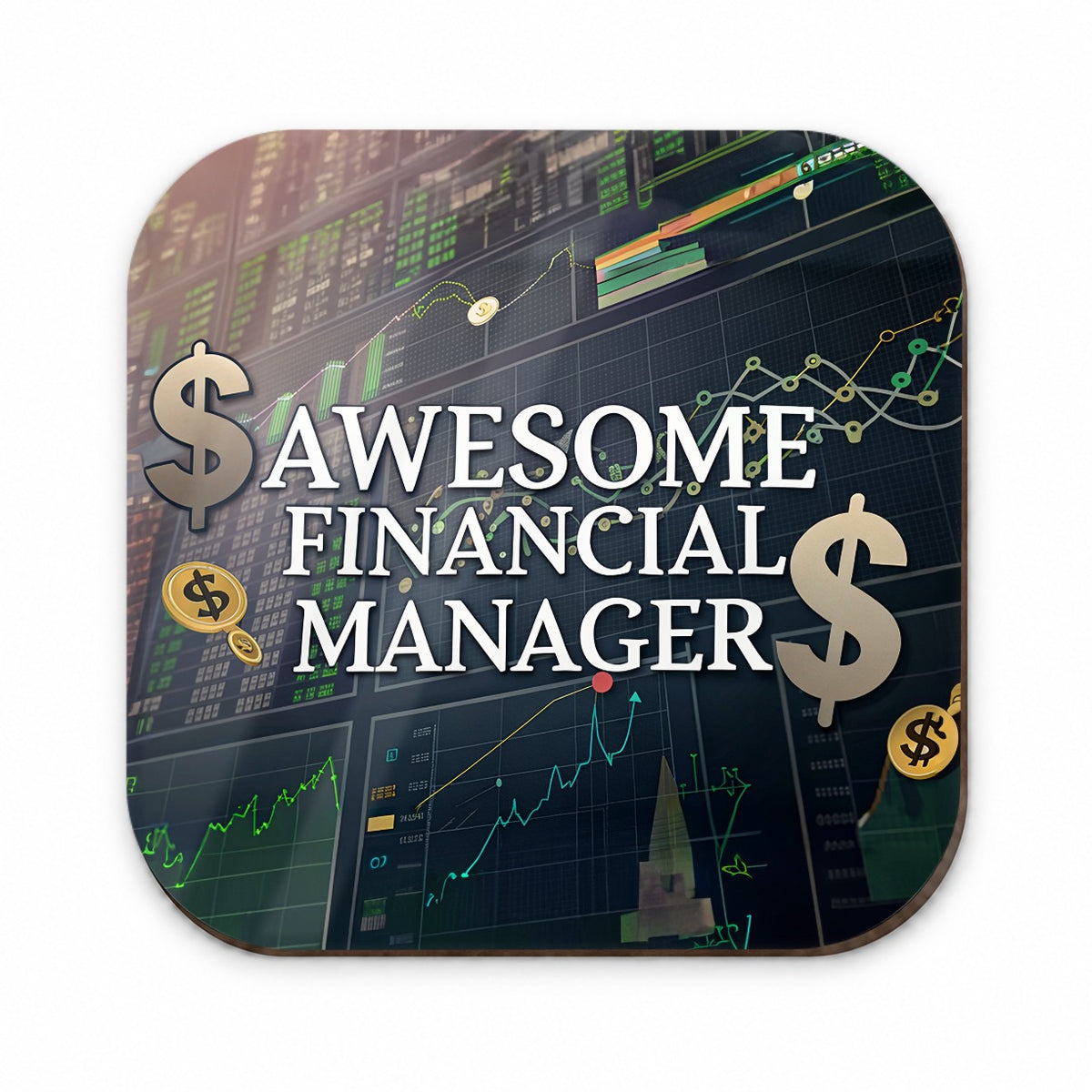 Awesome Financial Money Manager Inspirational Fridge Magnet