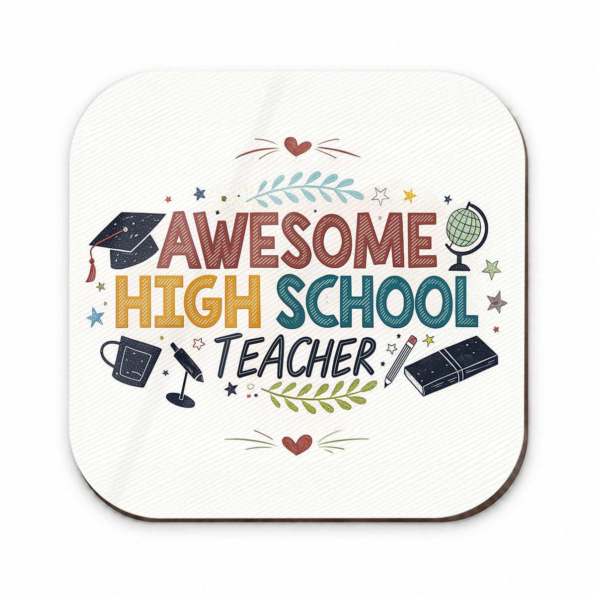 Awesome High School Teacher Inspirational Fridge Magnet