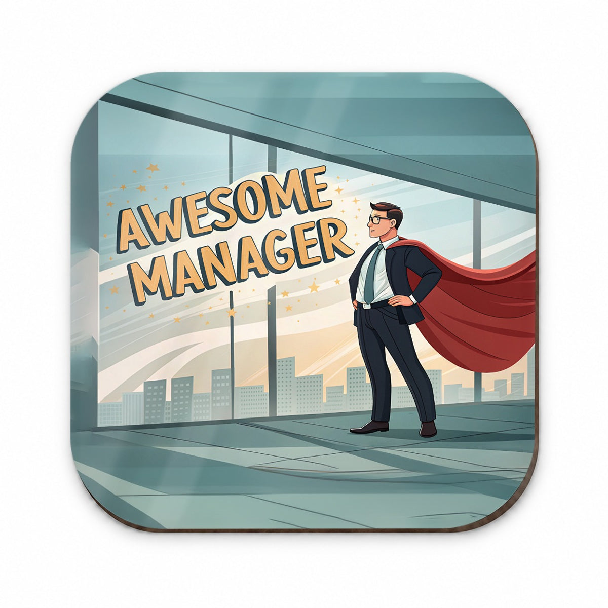 Awesome Manager Man Male Inspirational Fridge Magnet