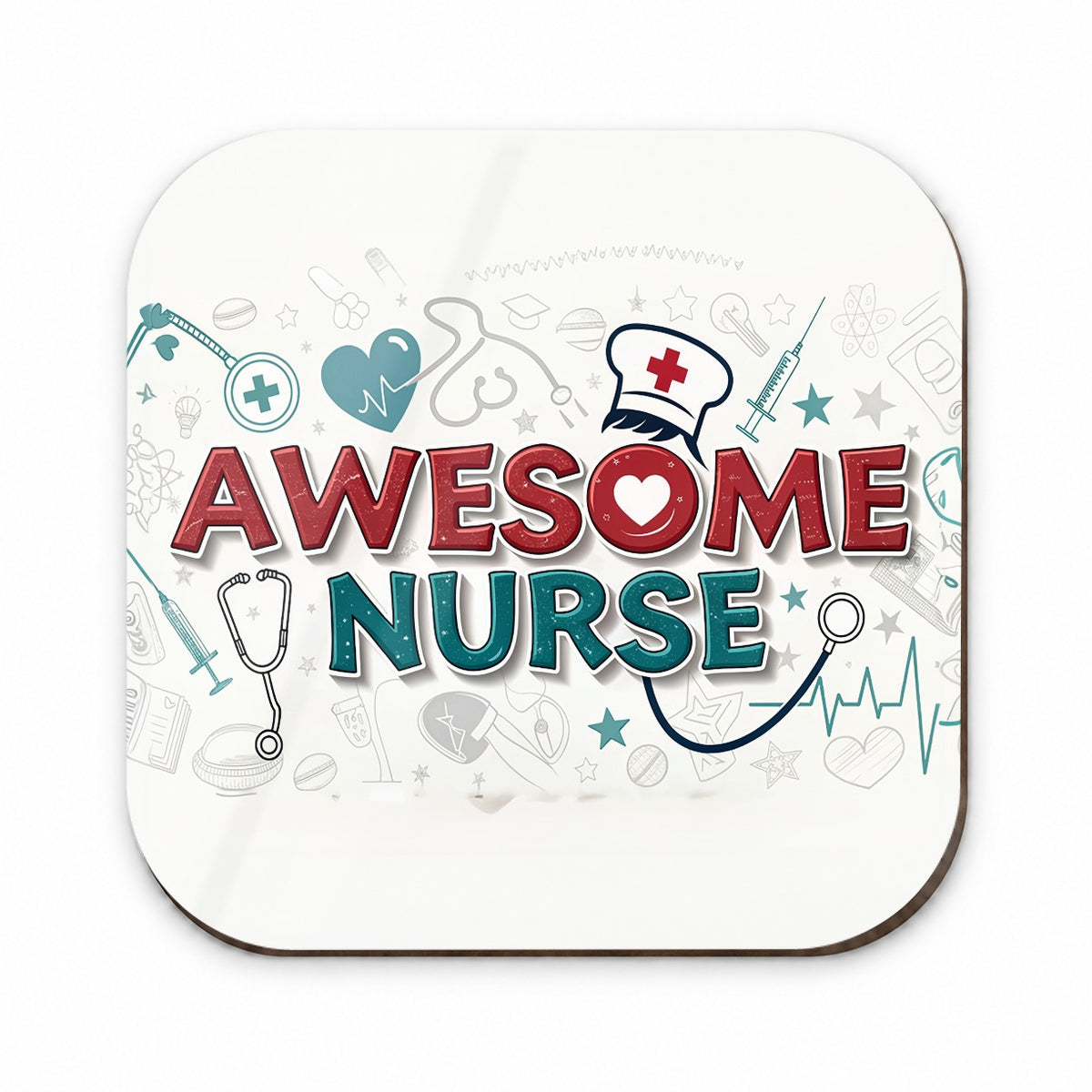 Awesome Nurse Inspirational Fridge Magnet
