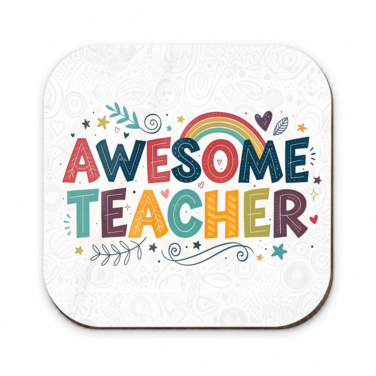 Awesome Teacher Inspirational Fridge Magnet