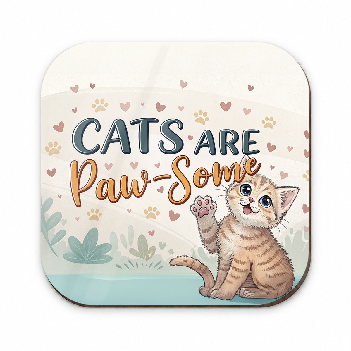 Cats Are Paw-Some Awesome Funny Fridge Magnet