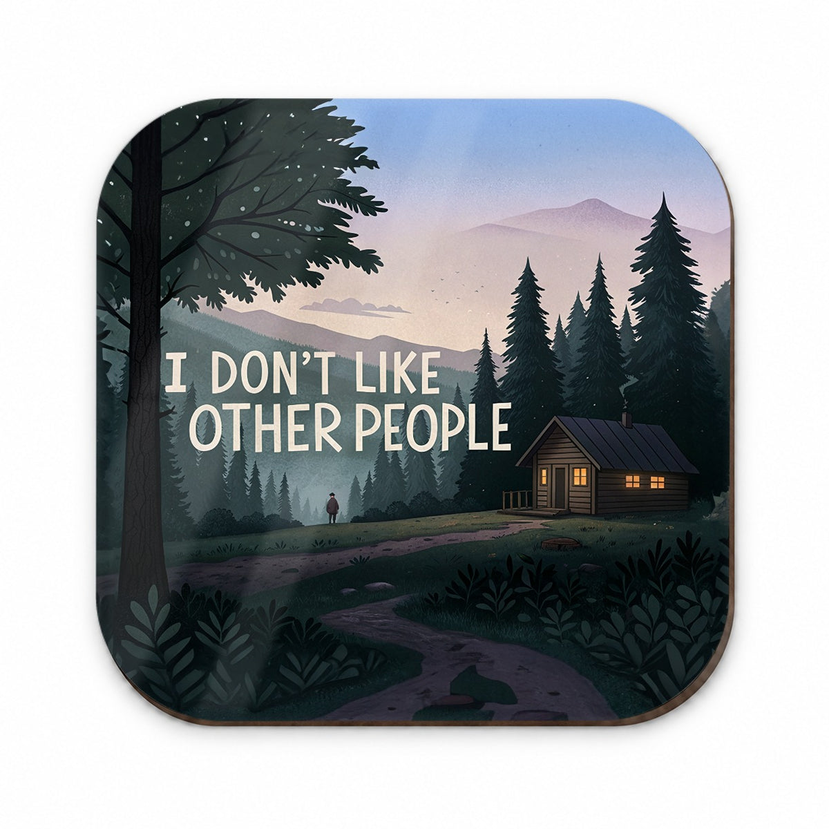 I Don't Like Other People Funny Cabin In The Woods Funny Fridge Magnet
