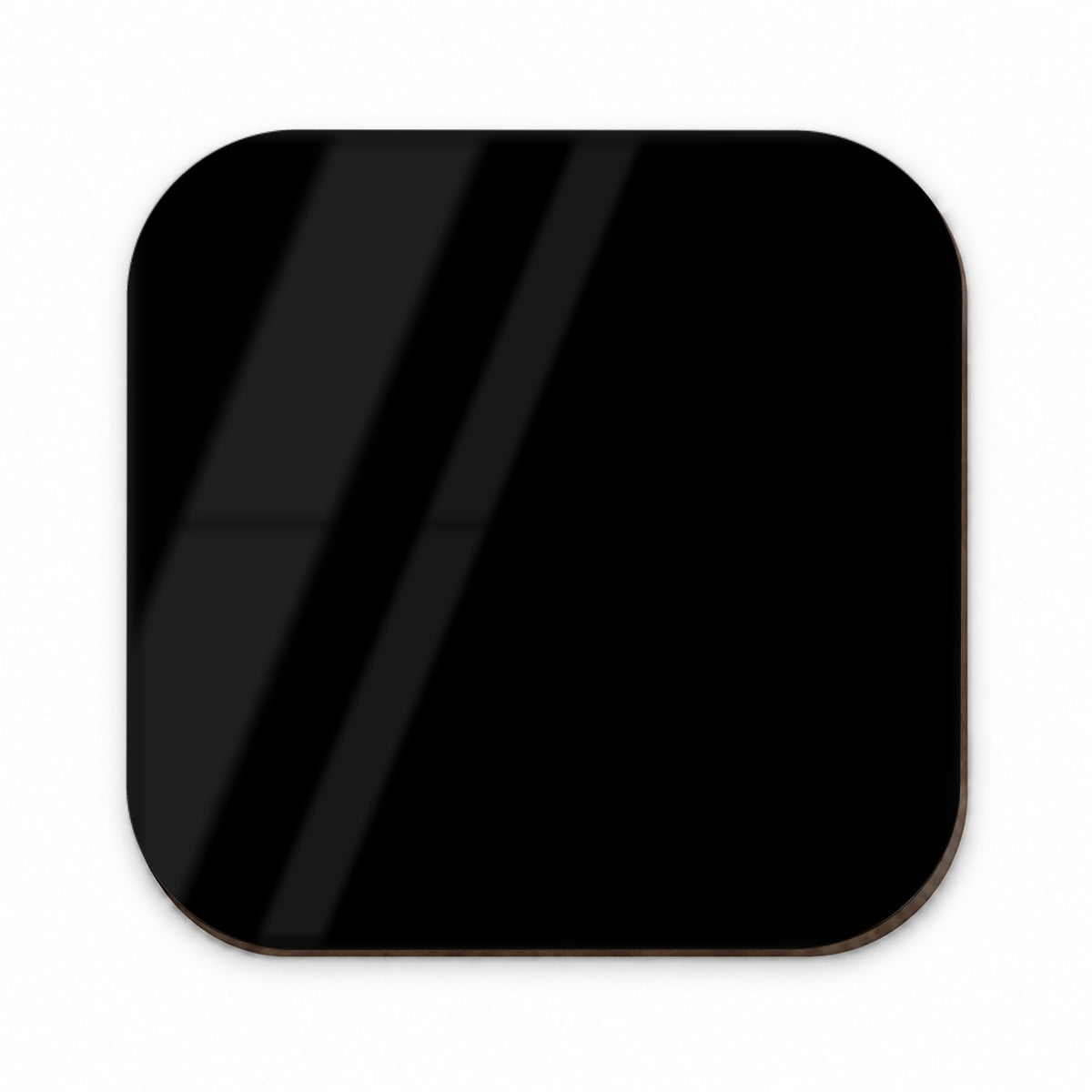 It's Just a Solid Black Color Fridge Magnet