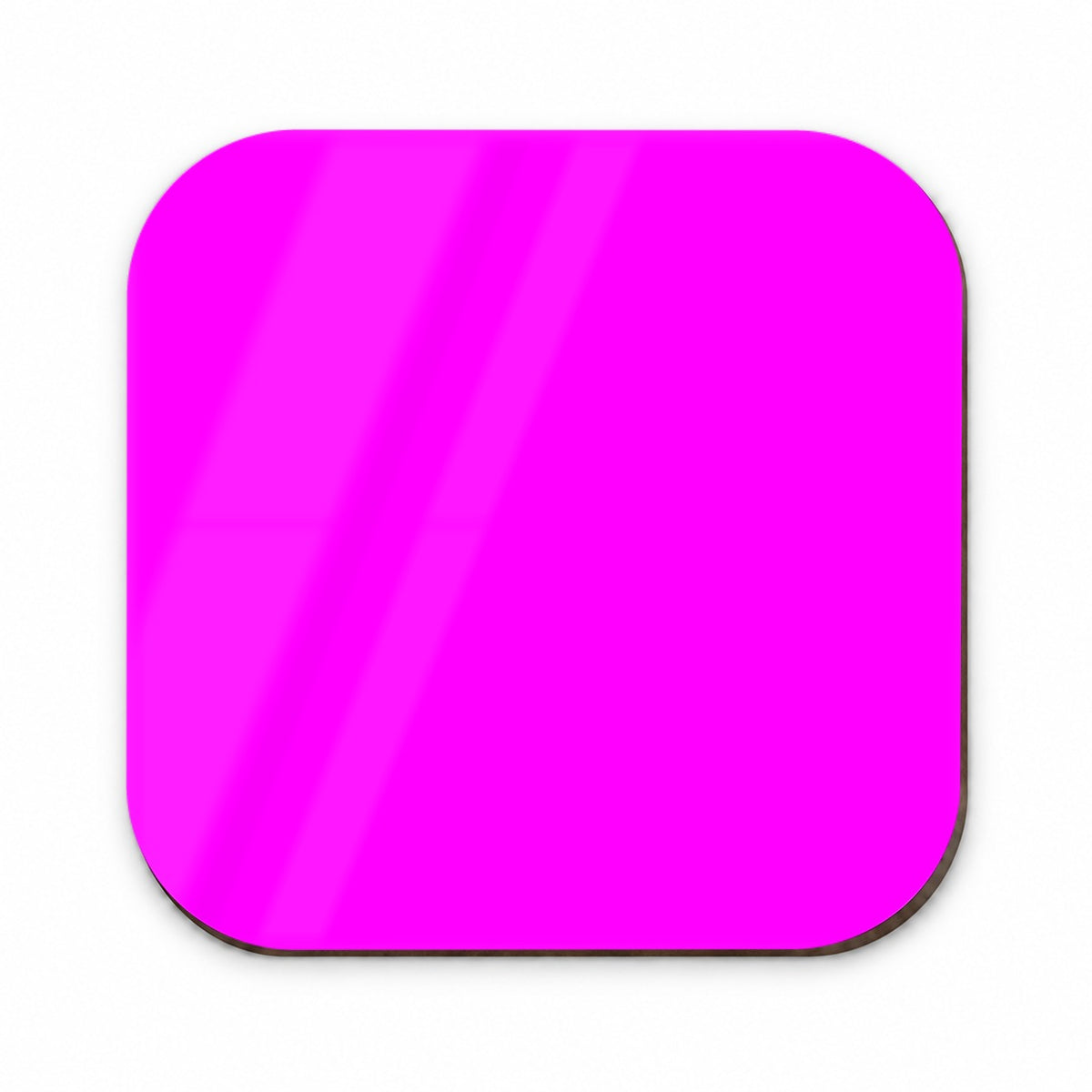 It's Just a Solid Hot Pink Color Fridge Magnet