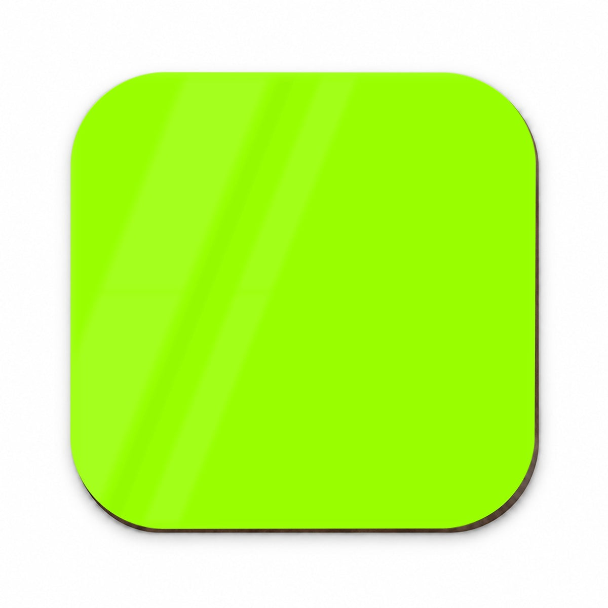 It's Just a Solid Lime Green Color Fridge Magnet
