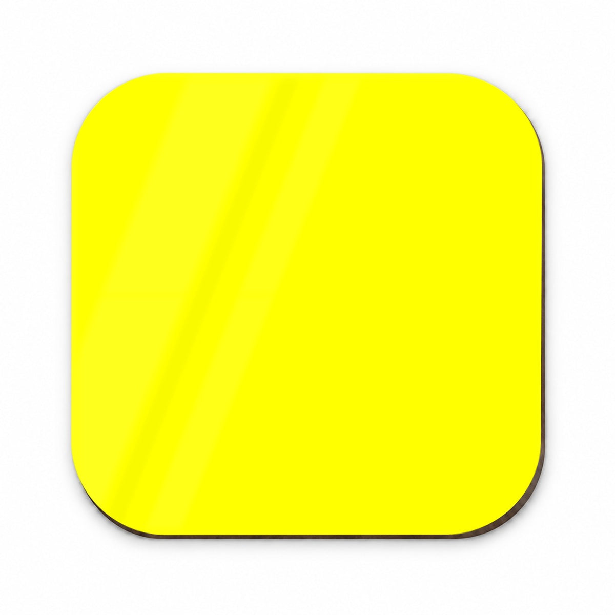 It's Just a Solid Yellow Color Fridge Magnet