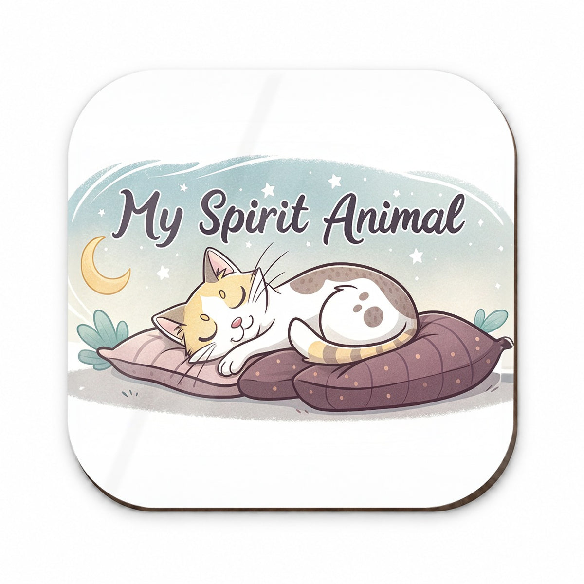 My Spirit Animal Sleeping Cat Funny Fridge Magnet