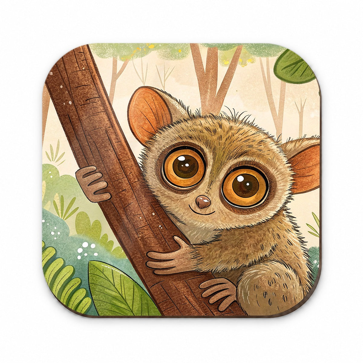 Tarsier Children's Illustration Style Fridge Magnet