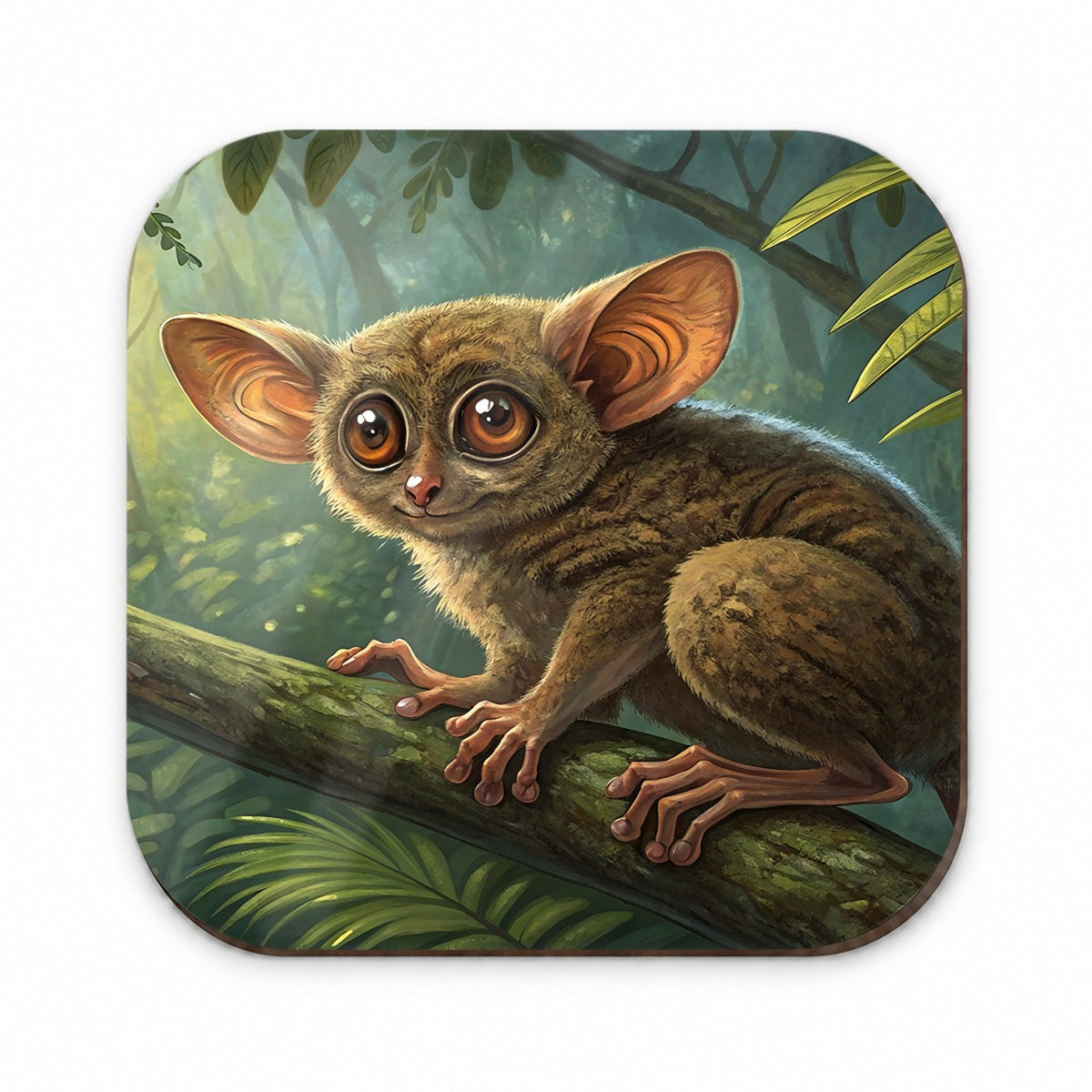 Tarsier Illustration Fridge Magnet