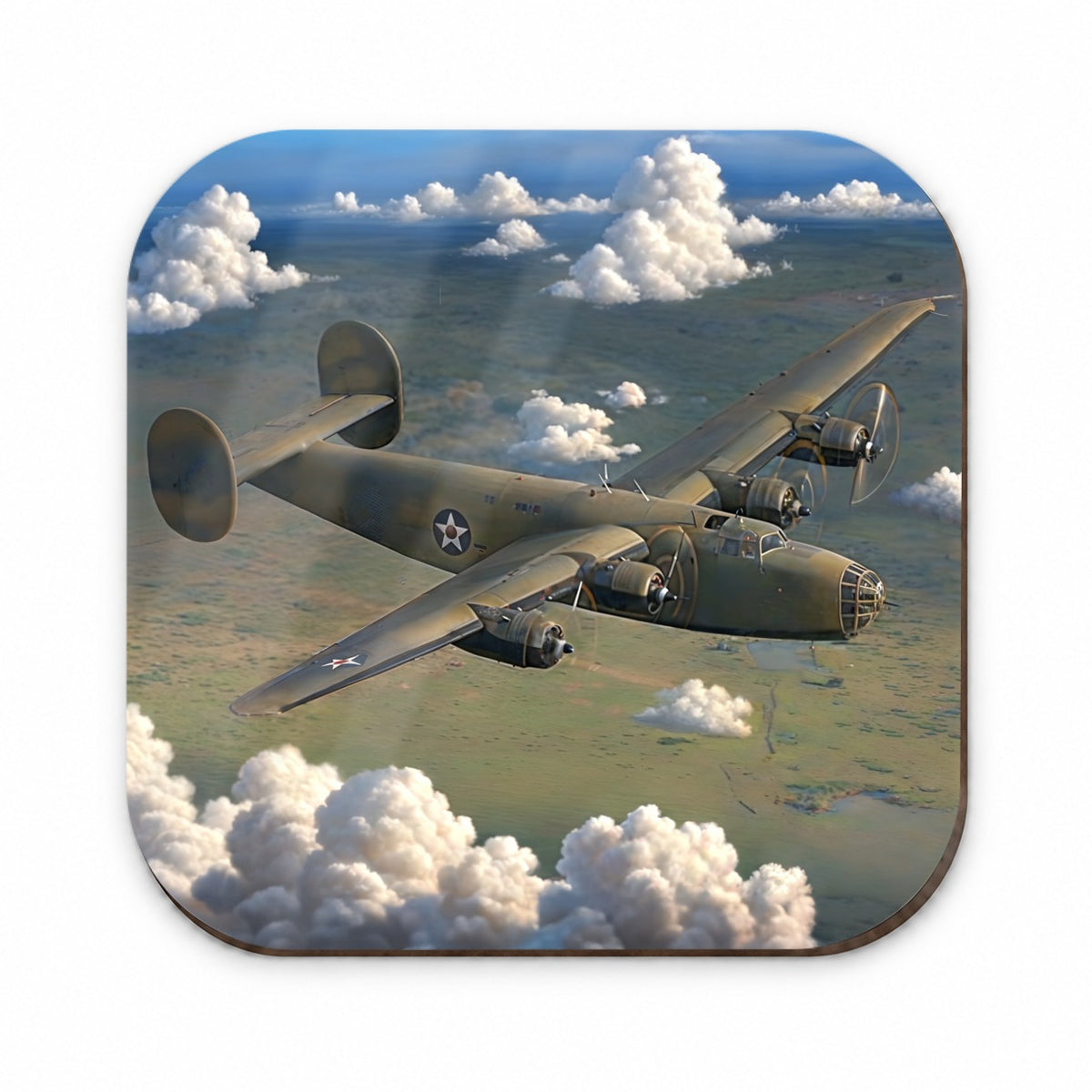 B-24 Liberator WWII US Air Force Heavy Bomber Fridge Magnet