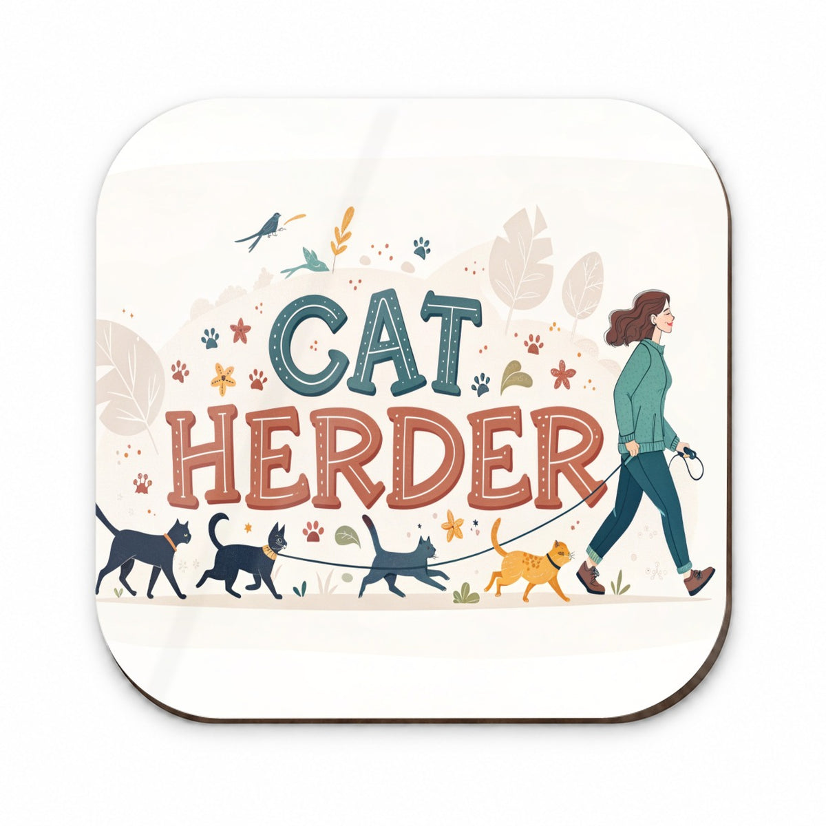 Cat Herder Herding Funny Fridge Magnet