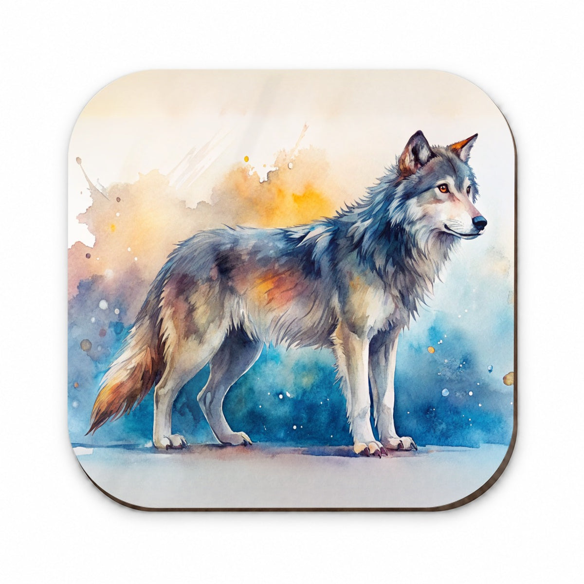 Dire Wolf Watercolor Fridge Magnet