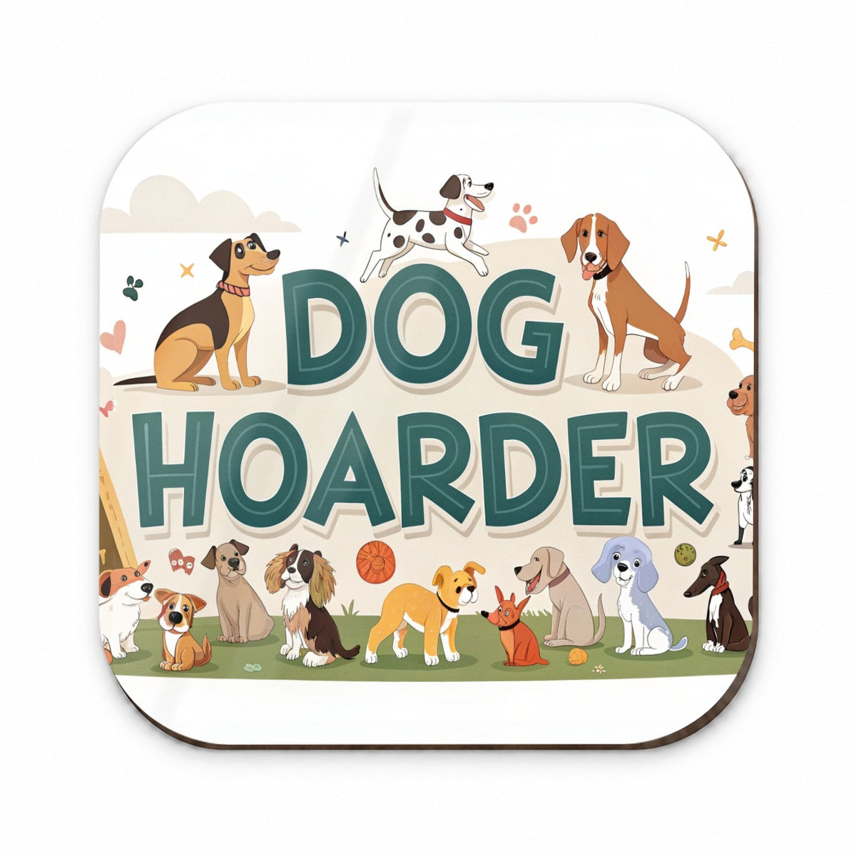 Dog Hoarder Funny Fridge Magnet