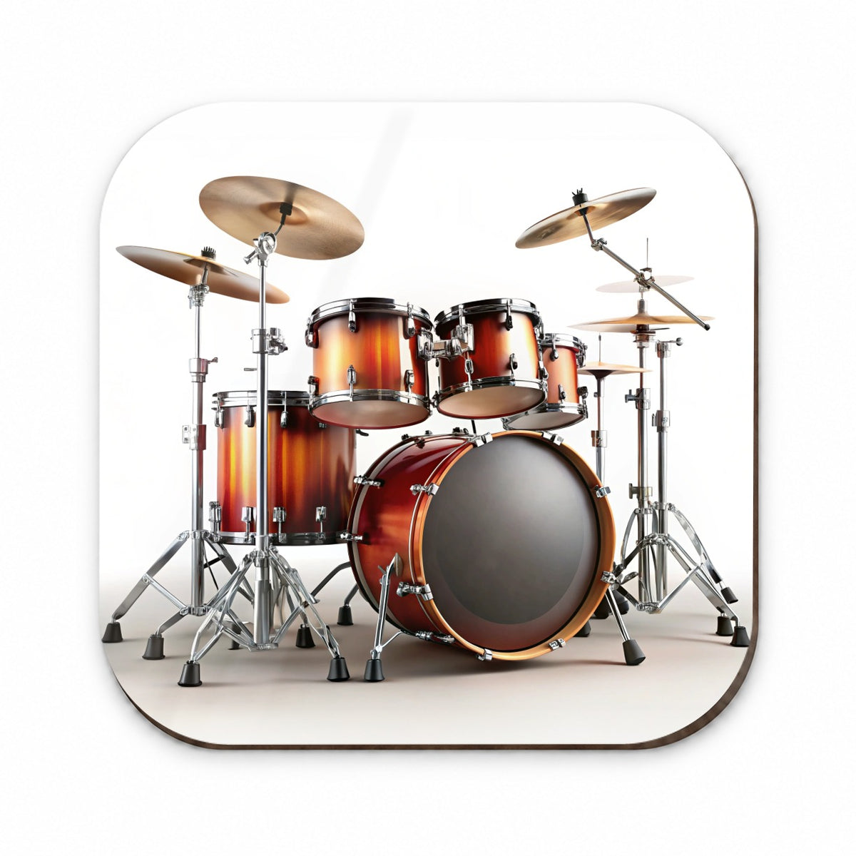 Drum Kit Fridge Magnet