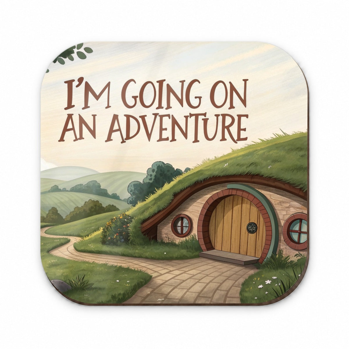 I'm Going On An Adventure Fridge Magnet