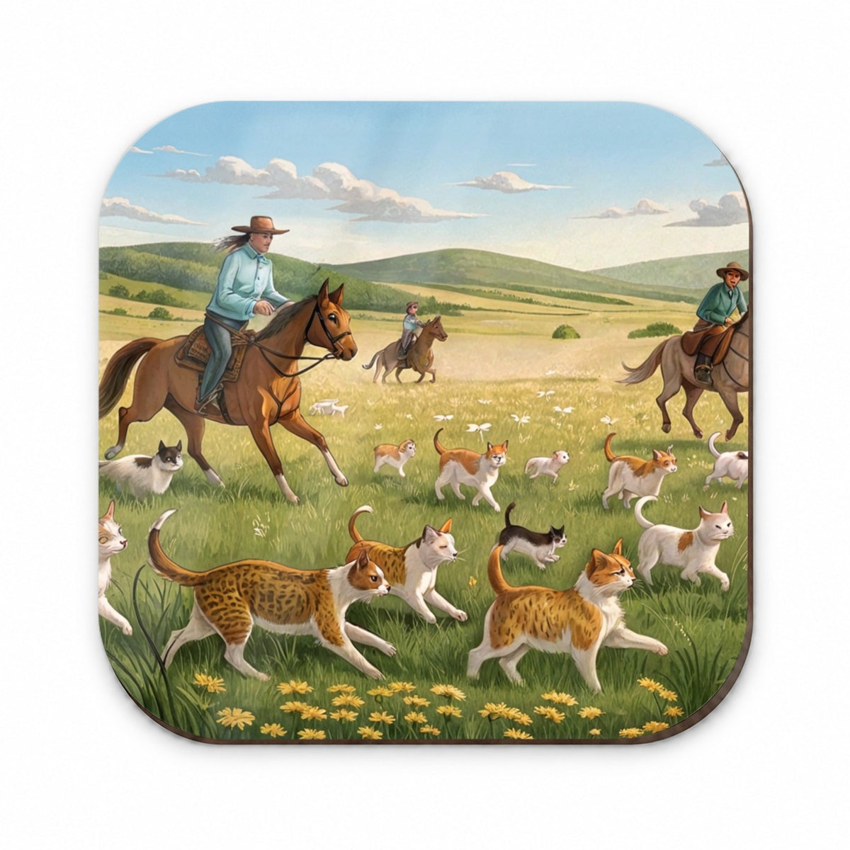 People Herding Cats Fridge Magnet